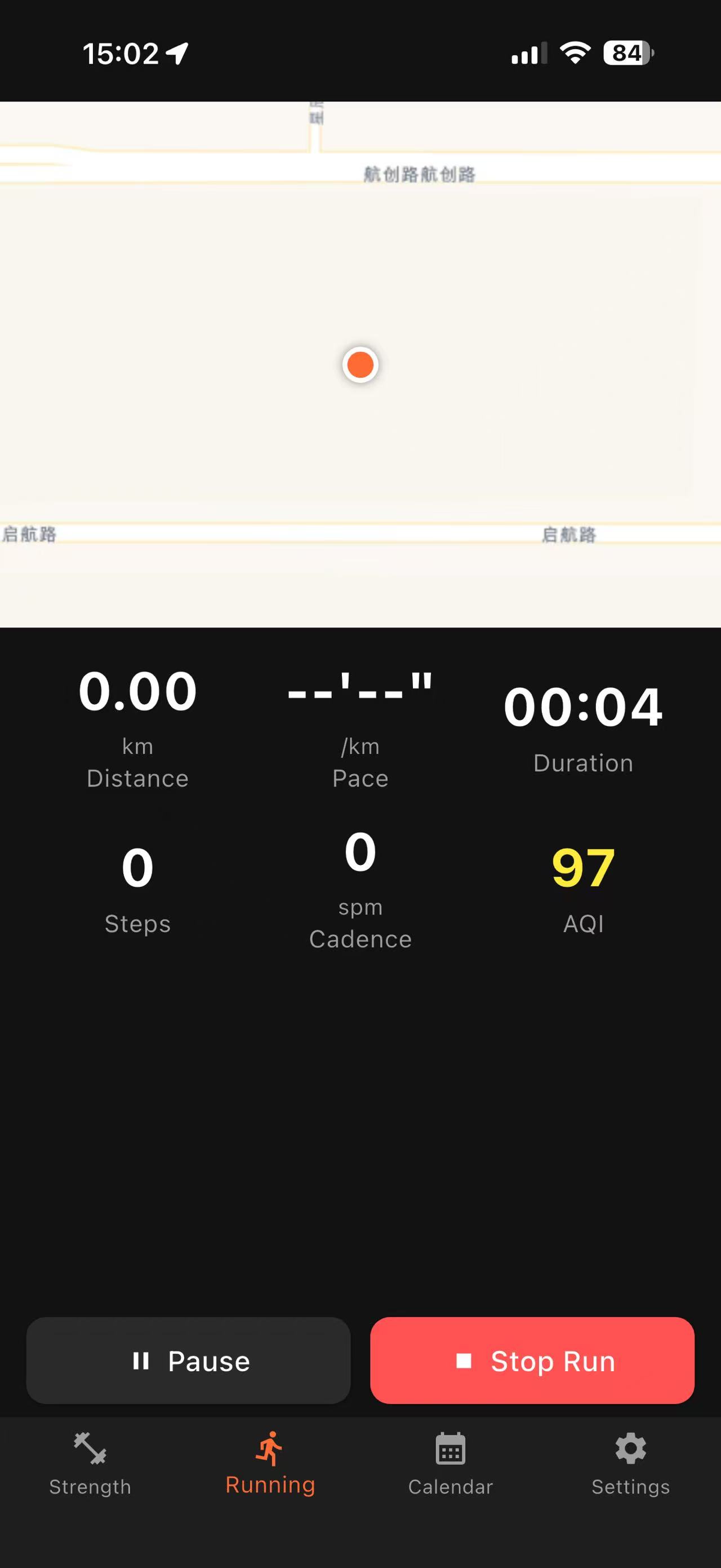Running with Map